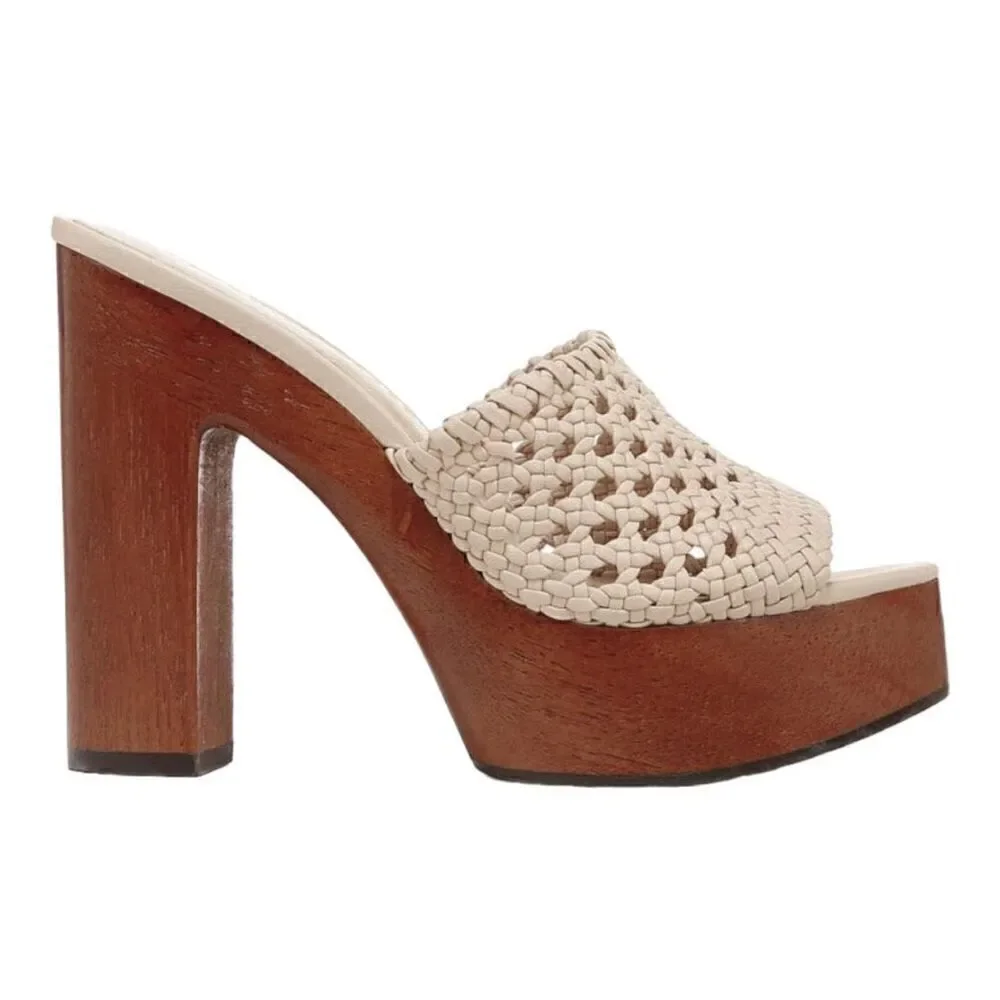 Veronica Beard Guadalupe Platform Sandal Size 10